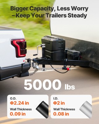 VEVOR Υδραυλικό Γρύλο Τρέιλερ 2267kg με ρυθμιζόμενο πόδι & υποδοχή ... VEVOR Υδραυλικό Γρύλο Τρέιλερ 2267kg με ρυθμιζόμενο πόδι & υποδοχή ...