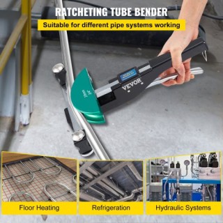 VEVOR Σωληνοκάμπτης Χαλκού, 7 Πολύχρωμες Μήτρες 1/4-7/8 ίντσες, 90°... VEVOR Σωληνοκάμπτης Χαλκού, 7 Πολύχρωμες Μήτρες 1/4-7/8 ίντσες, 90°...