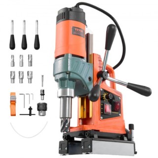 VEVOR Ισχυρό Μαγνητικό Δράπανο 1400 W, 0-850 RPM με 6 Πυρήνες Δράπα... VEVOR Ισχυρό Μαγνητικό Δράπανο 1400 W, 0-850 RPM με 6 Πυρήνες Δράπα...