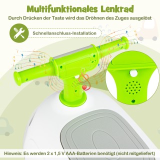 Costway Παιδικό Όχημα Ολίσθησης με Κορνάκι & Αποθηκευτικό Χώρο Πράσ... Costway Παιδικό Όχημα Ολίσθησης με Κορνάκι & Αποθηκευτικό Χώρο Πράσ...