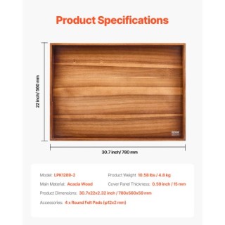 VEVOR Κάλυμμα Εστίας Ξύλο Ακακίας NQBSK3022INC9X3WRV0 VEVOR Κάλυμμα Εστίας Ξύλο Ακακίας NQBSK3022INC9X3WRV0