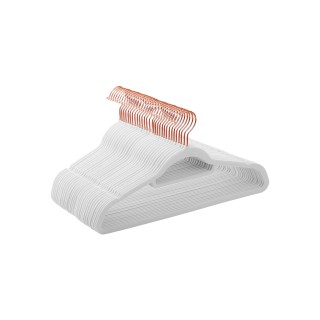 SONGMICS Σετ 30 τμχ Κρεμάστρες Premium Velvet - Ροζ Χρυσό, 0.6 cm, ...