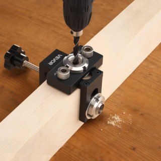 VEVOR Σετ Οδηγού Πείρου με Αυτοκεντρούμενη Συσκευή Διάτρησης Ξυλουρ...