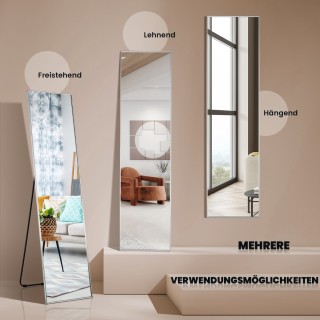 Costway Υψηλής Ανάλυσης Ολόσωμος Καθρέφτης με Ανθεκτικό Πλαίσιο Αλ... Costway Υψηλής Ανάλυσης Ολόσωμος Καθρέφτης με Ανθεκτικό Πλαίσιο Αλ...