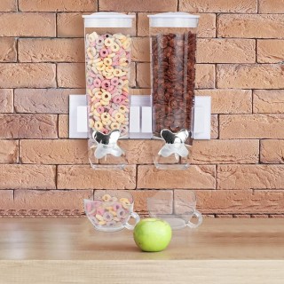 BAKAJI  Διπλός Διανομέας Δημητριακών με Στήριξη στον Τοίχο Διανομέα...