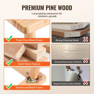 VEVOR Παιδικό Τραπέζι Δραστηριοτήτων Διπλής Όψης GGZDZK212920OJ4YBV0 VEVOR Παιδικό Τραπέζι Δραστηριοτήτων Διπλής Όψης GGZDZK212920OJ4YBV0