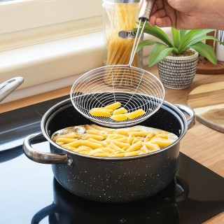 Galileo Ανοξείδωτη Ατσάλινη Σπάτουλα με Τρύπες 18 cm SChef 5910798