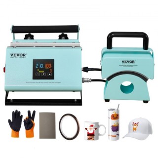 Μηχανή Θερμομεταφοράς Καπέλων & Κούπες 2 σε 1 VEVOR BXSKMJMINIKMSB... Μηχανή Θερμομεταφοράς Καπέλων & Κούπες 2 σε 1 VEVOR BXSKMJMINIKMSB...