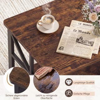 Costway Βιομηχανικό τραπεζάκι σαλονιού αγροτικού στυλ με ανοιχτό ρά... Costway Βιομηχανικό τραπεζάκι σαλονιού αγροτικού στυλ με ανοιχτό ρά...