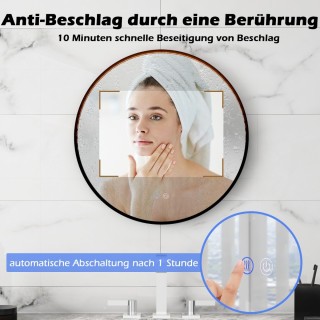 Costway Ρυθμιζόμενος Καθρέφτης Μπάνιου με Φωτισμό και Αντιθαμβωτικ... Costway Ρυθμιζόμενος Καθρέφτης Μπάνιου με Φωτισμό και Αντιθαμβωτικ...