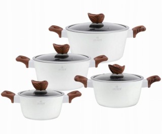 Σετ Μαγειρικά Σκεύη - Κατσαρόλες 8 τεμάχια ZL-8550 ZILNER Σετ Μαγειρικά Σκεύη - Κατσαρόλες 8 τεμάχια ZL-8550 ZILNER