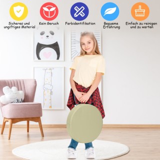 Costway Πολύχρωμα Αδιάβροχα Μαξιλάρια Δαπέδου για Παιδιά με Ανθεκτι... Costway Πολύχρωμα Αδιάβροχα Μαξιλάρια Δαπέδου για Παιδιά με Ανθεκτι...