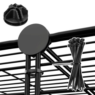 BAKAJI  Περίβλημα Μικρών Ζώων με Ανοιγόμενη Πόρτα για Χάμστερ Κουνέ...