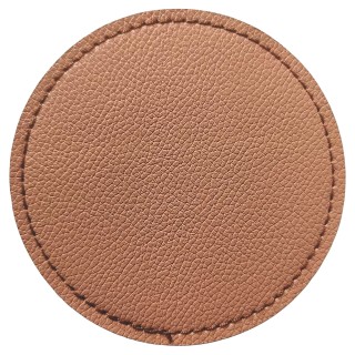 Villa dEste Home Σετ των 6 σουβέρ από καφέ PVC 10cm Horeca Brown 59...