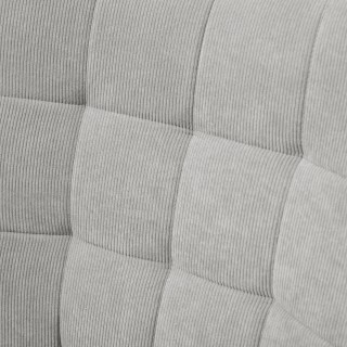 HOMCOM Πολυθρόνα Χαλάρωσης με Υποπόδιο, Ψηλή Πλάτη, Γκρι, 80x90x100...