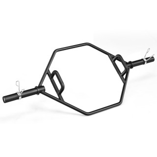 Costway Εξάγωνη Μπάρα Ολυμπιακή με Αναδιπλούμενη Λαβή & 2 Κλειδιά Α...
