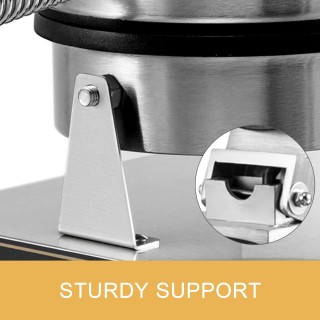 Βαφλιέρα από Ανοξείδωτο Ατσάλι 1200W VEVOR HFBJDTYXHFLHT-101V2 Βαφλιέρα από Ανοξείδωτο Ατσάλι 1200W VEVOR HFBJDTYXHFLHT-101V2