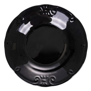 Villa dEste Home Σετ 6 τμχ Επίπεδο Πιάτο από Σμαλτωμένο Γκρεζ 23 cm... Villa dEste Home Σετ 6 τμχ Επίπεδο Πιάτο από Σμαλτωμένο Γκρεζ 23 cm...