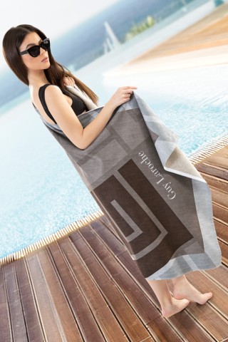 Guy Laroche Πετσέτα Θαλάσσης Velour Printed 2502/03 100x175- 113003... Guy Laroche Πετσέτα Θαλάσσης Velour Printed 2502/03 100x175- 113003...