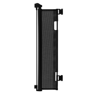 VEVOR Πτυσσόμενη Παιδική Πύλη, Πλάτος έως 1850 mm, Ύψος 980 mm, Μαύ...