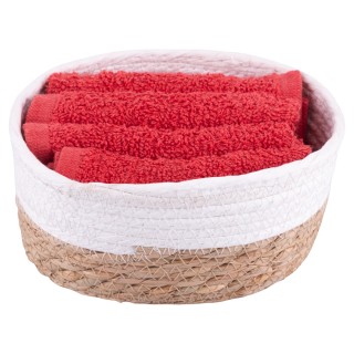 Galileo Υφασμάτινο Καλάθι για Μαντηλάκια Φυσικής Ίνας 19x15x9 εκ Λε...