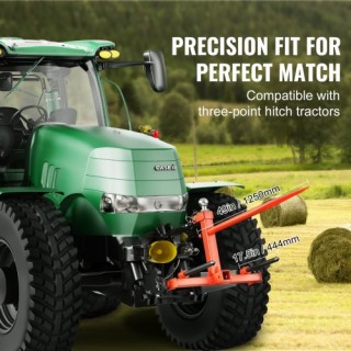 VEVOR Δόρυ Σανό 49, Φορτίο 1600lbs, Προσαρμογή Τρακτέρ με 2 Σταθερο... VEVOR Δόρυ Σανό 49, Φορτίο 1600lbs, Προσαρμογή Τρακτέρ με 2 Σταθερο...