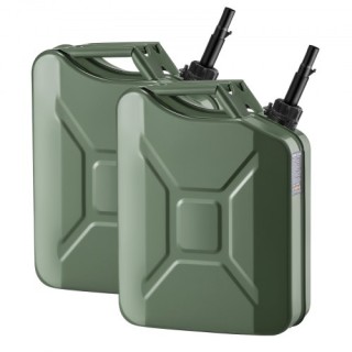 VEVOR Δοχείο Καυσίμου Μεταλλικό 20L με Στόμιο & Χειρολαβή, Πράσινο,... VEVOR Δοχείο Καυσίμου Μεταλλικό 20L με Στόμιο & Χειρολαβή, Πράσινο,...