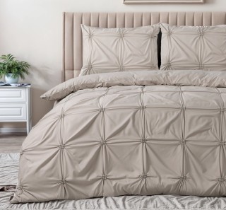 Παπλωματοθήκη  200 x 200/220cm Χρώματος Taupe  SLEEPTIME  872057810...
