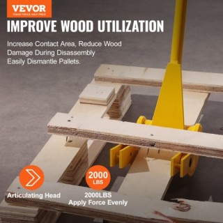 VEVOR Εργαλείο Αποσυναρμολόγησης Παλετών, 41 Λαβή, 2000 lbs, Χάλυβα...