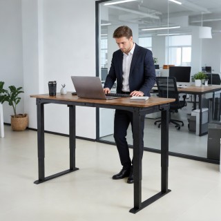 VEVOR Ηλεκτρικός σκελετός γραφείου με 4 πόδια και διπλό μοτέρ, ρυθμ...