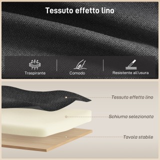 HOMCOM Γωνιακό Καναπές-Κρεβάτι με Εφέ Λινού και Κρυφό Αποθηκευτικό ... HOMCOM Γωνιακό Καναπές-Κρεβάτι με Εφέ Λινού και Κρυφό Αποθηκευτικό ...