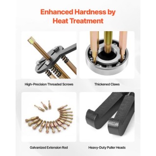 VEVOR Σετ Αφαίρεσης Ρουλεμάν 36 σε 1 3-Σιαγόνων WYXZSLBQ36JTU0IUR001V0 VEVOR Σετ Αφαίρεσης Ρουλεμάν 36 σε 1 3-Σιαγόνων WYXZSLBQ36JTU0IUR001V0