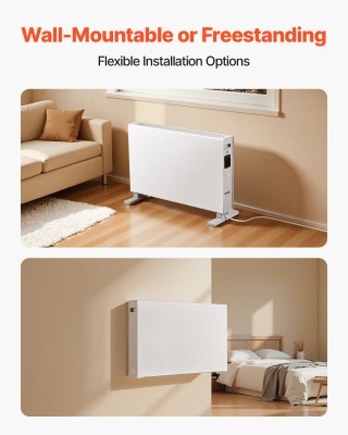 VEVOR Πανίσχυρο Ηλεκτρικό Θερμαντικό Πάνελ, 2000W, Δυνατότητα Στερέ...