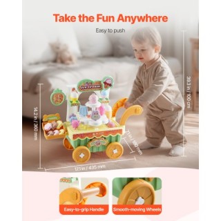 VEVOR Παγωτατζίδικο Παιχνιδιού για Παιδιά 3+ XXTCSLGWCXXTNHI8QV9 VEVOR Παγωτατζίδικο Παιχνιδιού για Παιδιά 3+ XXTCSLGWCXXTNHI8QV9