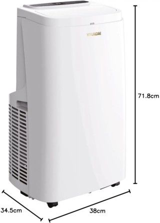 Φορητό Κλιματιστικό 12000 BTU Ψύξη & Θέρμανση, Κλάση A– Λευκό HYD12... Φορητό Κλιματιστικό 12000 BTU Ψύξη & Θέρμανση, Κλάση A– Λευκό HYD12...