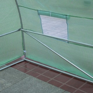 Θερμοκήπιο Outsunny Green Steel Pipe Garden, 8×3×2m 845-019 Θερμοκήπιο Outsunny Green Steel Pipe Garden, 8×3×2m 845-019