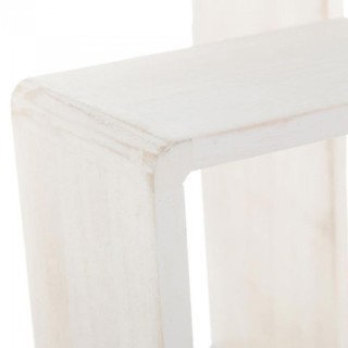 BAKAJI Σετ 3 Μοντέρνα Επιτοίχια Ράφια Σχεδίου Κύβου από Λευκό Ξύλο ... BAKAJI Σετ 3 Μοντέρνα Επιτοίχια Ράφια Σχεδίου Κύβου από Λευκό Ξύλο ...