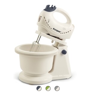 Kooper Ηλεκτρικό μίξερ με περιστρεφόμενο μπολ 2L, 5 ταχύτητες και λ... Kooper Ηλεκτρικό μίξερ με περιστρεφόμενο μπολ 2L, 5 ταχύτητες και λ...
