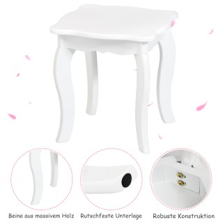 Costway Σετ Τουαλέτας με Καθρέφτη και Σκαμπό για Παιδιά - Πολυλειτ... Costway Σετ Τουαλέτας με Καθρέφτη και Σκαμπό για Παιδιά - Πολυλειτ...