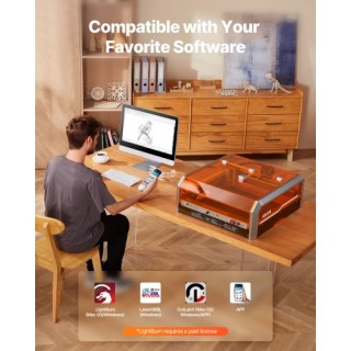 VEVOR Μηχάνημα Λέιζερ Χαρακτικής και Κοπής, 20W, με Κάμερα και Κάλυ... VEVOR Μηχάνημα Λέιζερ Χαρακτικής και Κοπής, 20W, με Κάμερα και Κάλυ...