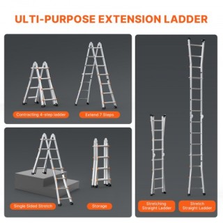VEVOR  Σκάλα Τηλεσκοπική Πολυλειτουργική 13 FT  DGNAZXYST40MJ7HIQV0