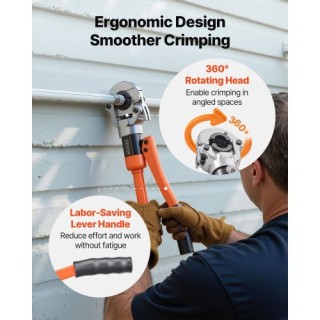 VEVOR Υδραυλικός Εργαλείο Συμπίεσης Σωλήνων, Πρέσα Φιτινγκς PEX & Α... VEVOR Υδραυλικός Εργαλείο Συμπίεσης Σωλήνων, Πρέσα Φιτινγκς PEX & Α...