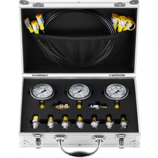 Σετ Υδραυλικής Δοκιμής VEVOR για Εκσκαφείς, 3 Μανομετρικά, 9 Συνδέσ... Σετ Υδραυλικής Δοκιμής VEVOR για Εκσκαφείς, 3 Μανομετρικά, 9 Συνδέσ...