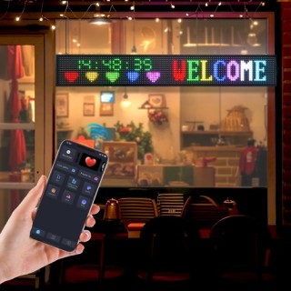 VEVOR Πολύχρωμη Ψηφιακή Πινακίδα LED 52x8in P10 με Προγραμματιζόμεν... VEVOR Πολύχρωμη Ψηφιακή Πινακίδα LED 52x8in P10 με Προγραμματιζόμεν...