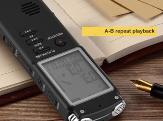 Ψηφιακός Καταγραφέας Φωνής MP3 player 8GB Μικρόφωνο και Ακουστικά 5...