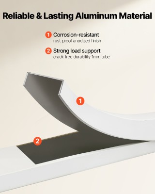 VEVOR Αναδιπλούμενη Σκάλα Αλουμινίου 6 Σκαλοπατιών, Αντιολισθητικά ... VEVOR Αναδιπλούμενη Σκάλα Αλουμινίου 6 Σκαλοπατιών, Αντιολισθητικά ...