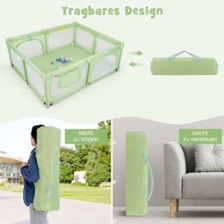 Costway Μεγάλο Παιδικό Πάρκο Δραστηριοτήτων με 50 Μπάλες Ωκεανού κ... Costway Μεγάλο Παιδικό Πάρκο Δραστηριοτήτων με 50 Μπάλες Ωκεανού κ...