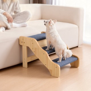 VEVOR Ξύλινες Σκάλες Κατοικιδίων 3 Σκαλοπατιών για Κρεβάτια, Καναπέ... VEVOR Ξύλινες Σκάλες Κατοικιδίων 3 Σκαλοπατιών για Κρεβάτια, Καναπέ...