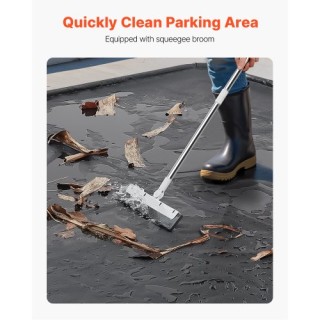 VEVOR Αντιολισθητικό Πατάκι Γκαράζ (2.4 x 4.9 m) από PVC, Αδιάβροχο...