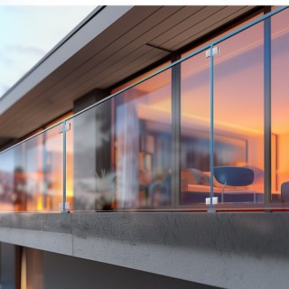 Σετ 4 Τεμαχίων Σφιγκτήρες Γυαλιού VEVOR για Κάγκελα (0.31-0.47) Αση... Σετ 4 Τεμαχίων Σφιγκτήρες Γυαλιού VEVOR για Κάγκελα (0.31-0.47) Αση...